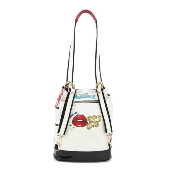 NICOLE LEE MULTIFUNCTIONAL BUCKET BAG BACKPACK main image 7